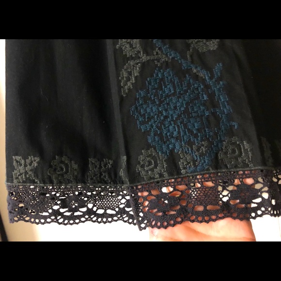 Ann Taylor LOFT Embroidered Lace Skirt 8 🌹New with Tags Workwear party casual - Picture 4 of 11